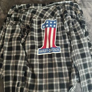 Harley Davidson button down
